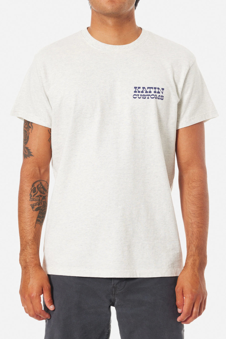 Katin Drainer Tee - Heather Grey