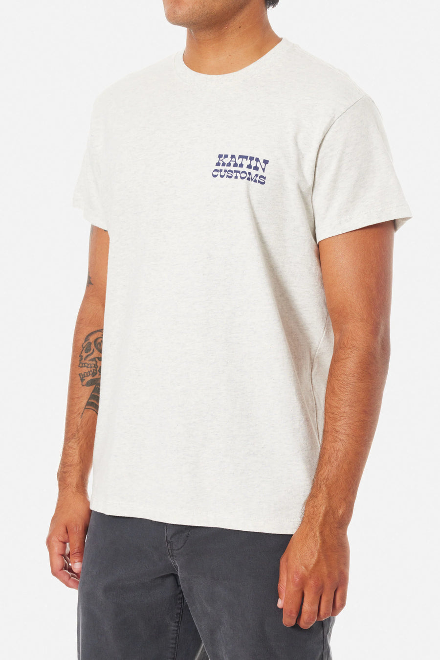 Katin Drainer Tee - Heather Grey