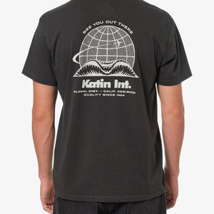 Katin Explore Tee - Black Wash