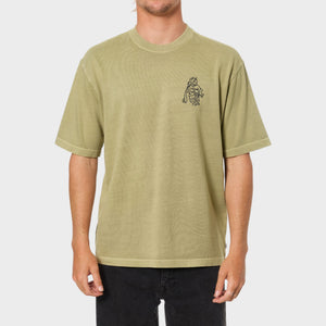 Katin Hotline Box Fit Tee - Covert Green