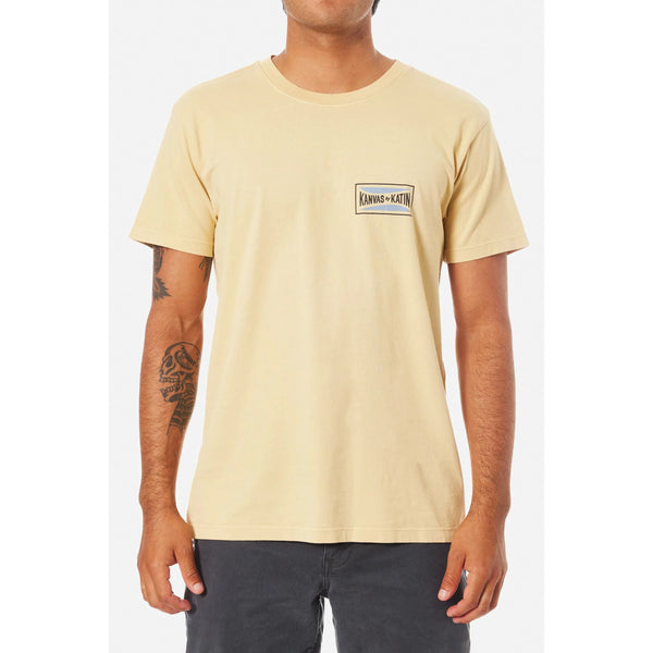 Katin Scrubber Tee - Soybean Sand Wash