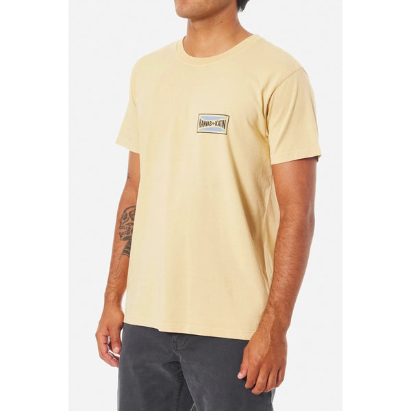 Katin Scrubber Tee - Soybean Sand Wash