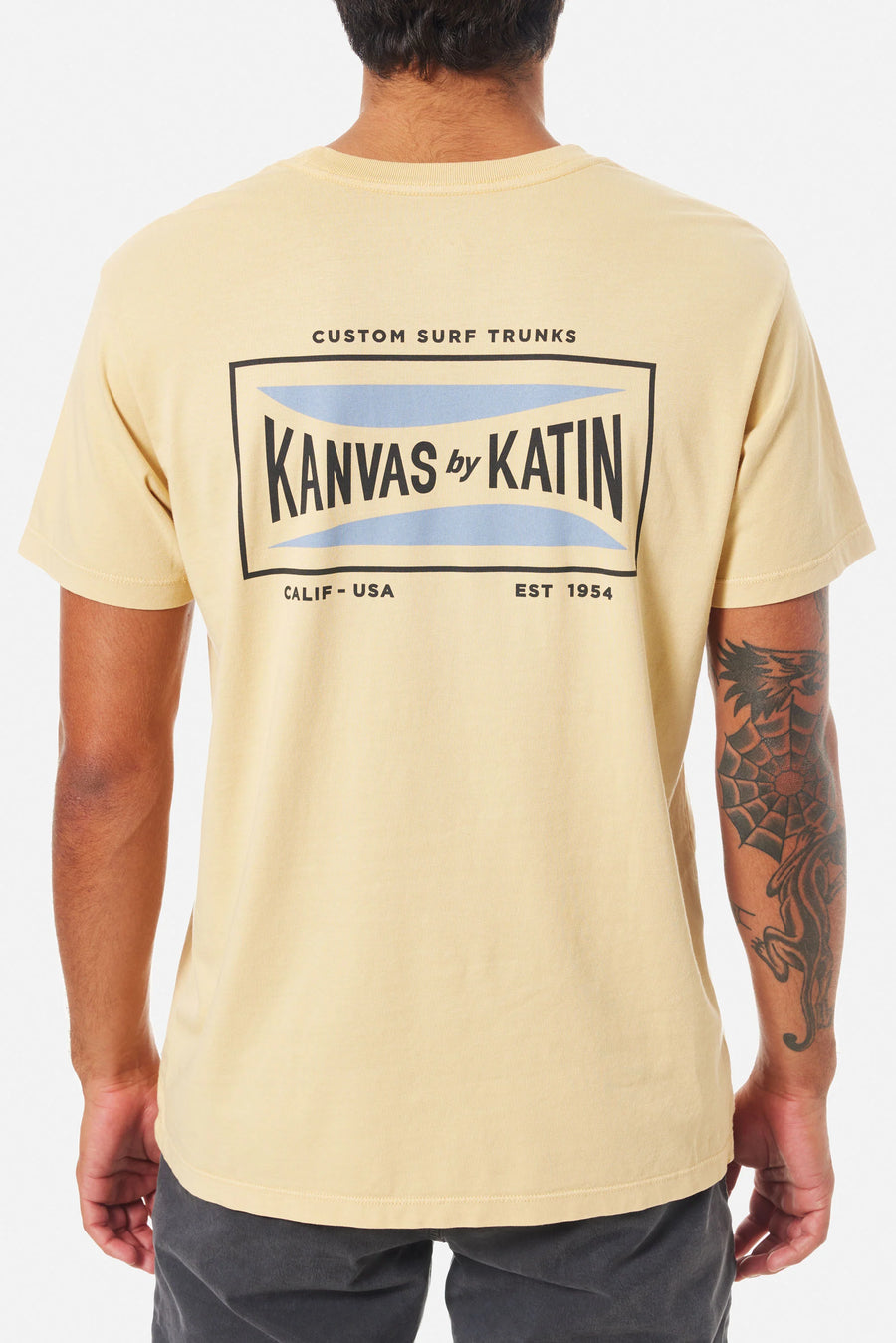 Katin Scrubber Tee - Soybean Sand Wash