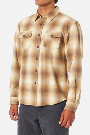 Katin Shadow Flannel Shirt - Rain Drum