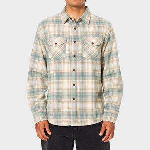 Katin Sierra Flannel Shirt - Atlantic Green
