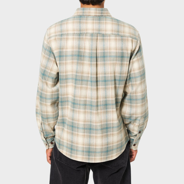 Katin Sierra Flannel Shirt - Atlantic Green