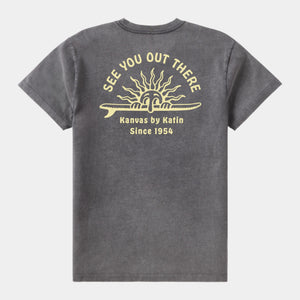 Katin Sunny Tee - Black Sand Wash