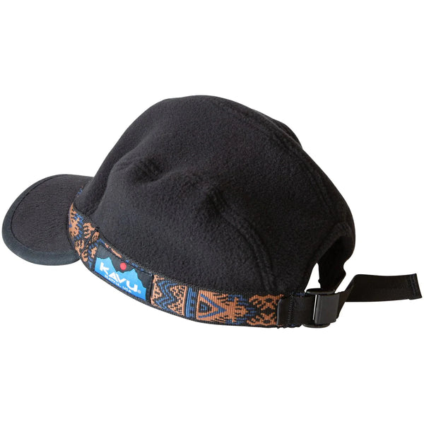 Kavu Recycled Fleece Strap Cap - Black