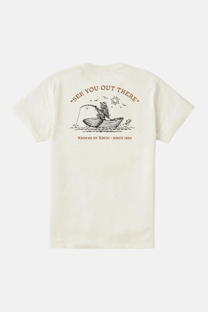 Katin Cast off Tee - Vintage White