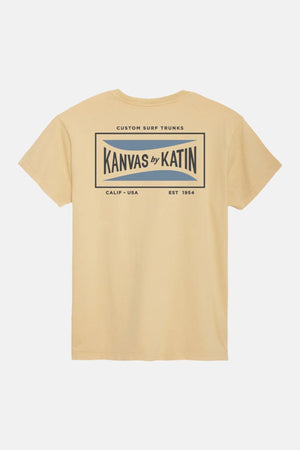 Katin Scrubber Tee - Soybean Sand Wash