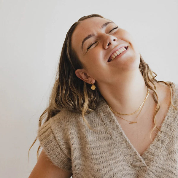 Pineapple Island -  Herringbone Chain Necklace