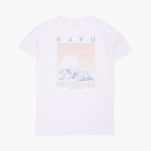 Kavu Landscape Tee - Off White