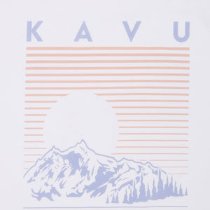 Kavu Landscape Tee - Off White