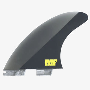FCS II Mick Fanning PG Pro Tri Fin Set Large - Black / Acid