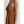 Classic Shirred Mini Dress - Caramel