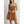 Classic Shirred Mini Dress - Caramel