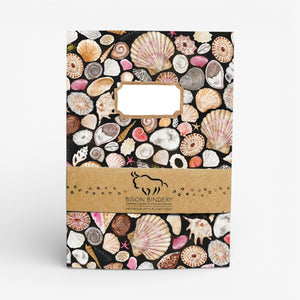 Bison Bindary - Mollusca Sea Shell A5 Recycled Notebook