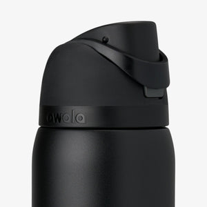 Owala 32oz Freesip Stainless Steel Water Bottle - Very Very Dark