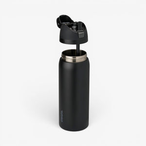 Owala 32oz Freesip Stainless Steel Water Bottle - Very Very Dark