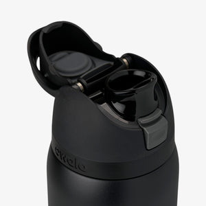 Owala 32oz Freesip Stainless Steel Water Bottle - Very Very Dark