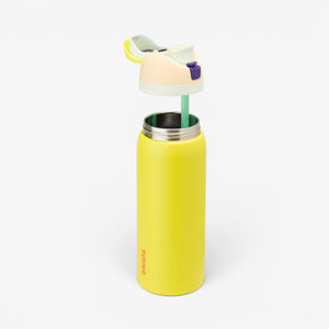 Owala 32oz Freesip Stainless Steel Water Bottle - Lemon Limeade
