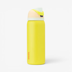 Owala 32oz Freesip Stainless Steel Water Bottle - Lemon Limeade