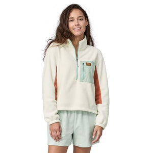Patagonia Women's Microdini 1/2 Zip Pullover - Birch White
