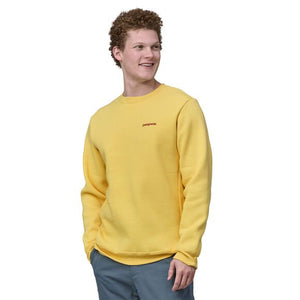 Patagonia Fitz Roy Icon Uprisal Crew Sweater - Milled Yellow