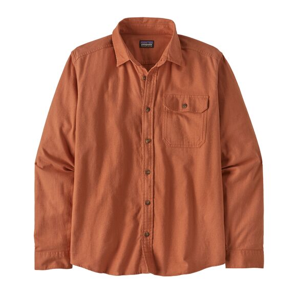 Patagonia Fjord Flannel Longsleeve Shirt - Sienna Clay