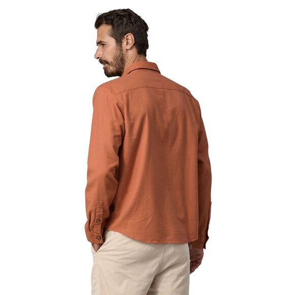 Patagonia Fjord Flannel Longsleeve Shirt - Sienna Clay