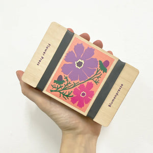 Wald Pocket Flower Press - Cosmos