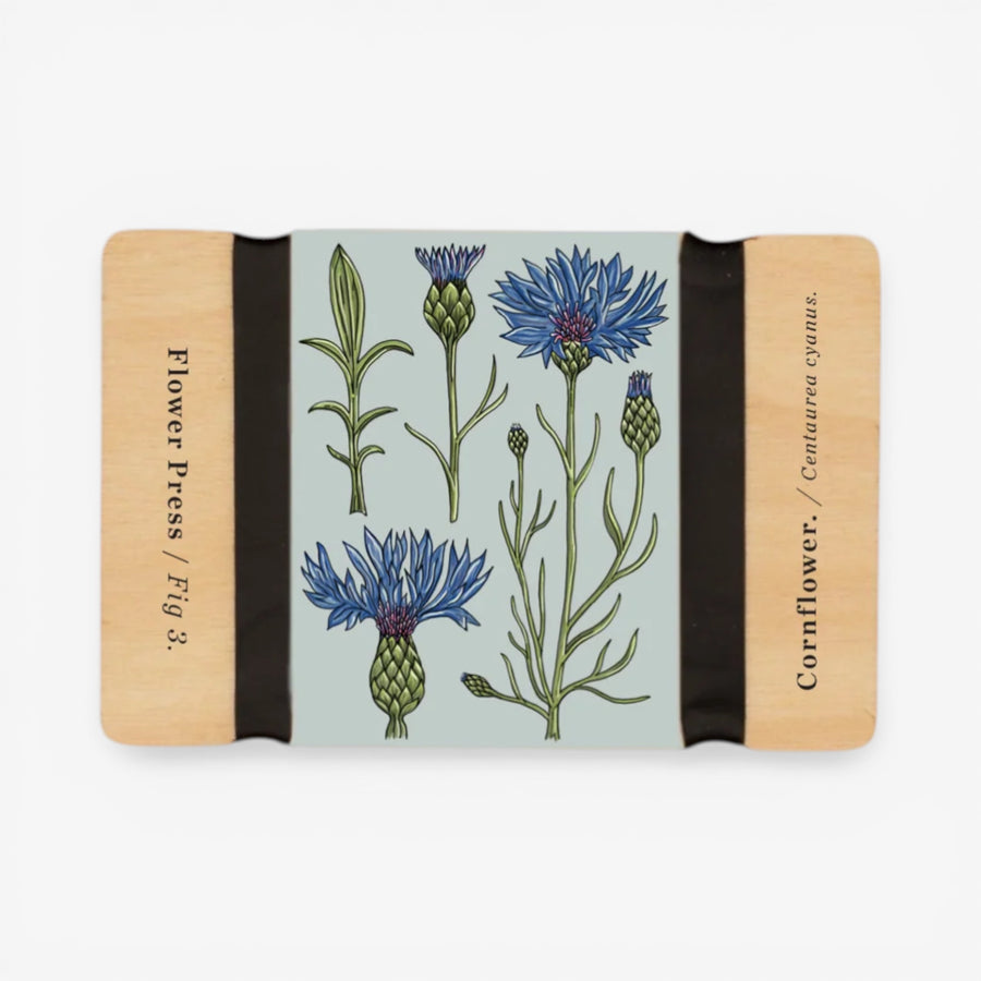 Studio Wald Pocket Flower Press - Vintage Cornflower