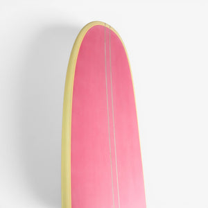 INDIO SURFBOARDS - LOG MACHINE  9'0" - CREAM FLAMINGO