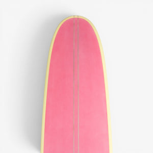 INDIO SURFBOARDS - LOG MACHINE  9'6" - Cream Flamingo