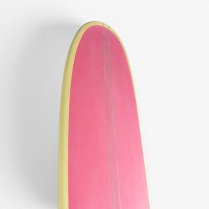 INDIO SURFBOARDS - LOG MACHINE  9'6" - Cream Flamingo