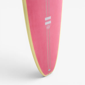 INDIO SURFBOARDS - LOG MACHINE  9'6" - Cream Flamingo