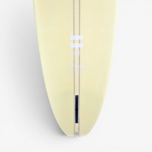 INDIO SURFBOARDS - LOG MACHINE  9'6" - Cream Flamingo