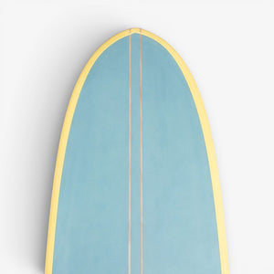 INDIO SURFBOARDS TRIM MACHINE  9'1" - CREAM BLUE