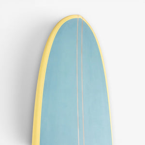 INDIO SURFBOARDS TRIM MACHINE  9'1" - CREAM BLUE