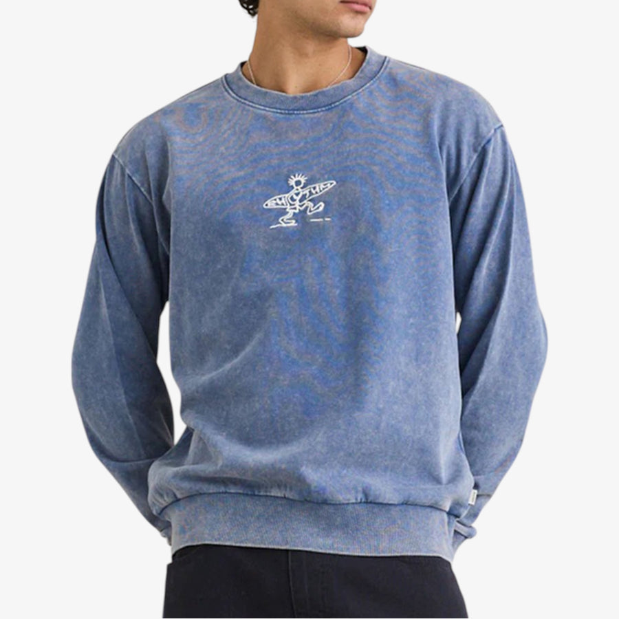 Rhythm Drifter Salt Wash Crew - Slate