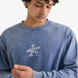 Rhythm Drifter Salt Wash Crew - Slate