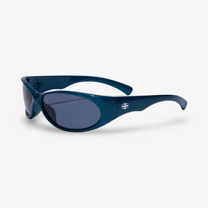 RITUAL VISION DEMON SPEED SUNGLASSES - METALLIC BLUE / GREY