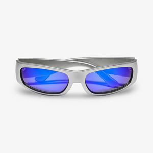 RITUAL VISON PARASITE - MATTE CHROME / BLUE REFLECTIVE POLARIZED
