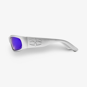 RITUAL VISON PARASITE - MATTE CHROME / BLUE REFLECTIVE POLARIZED