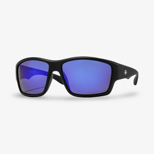 RITUAL VISON THE DECLINE -  MATTE BLACK/BLUE REFL POLARISED