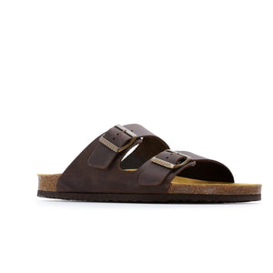 Plakton Men's Seth Malaga Sandal - Brown