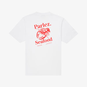 PARLEZ SLIP T-SHIRT - WHITE