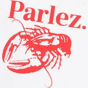 PARLEZ SLIP T-SHIRT - WHITE