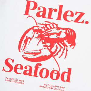 PARLEZ SLIP T-SHIRT - WHITE