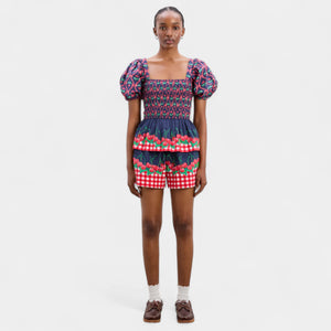 Damson Madder Allegra Blouse - Cherry Pie